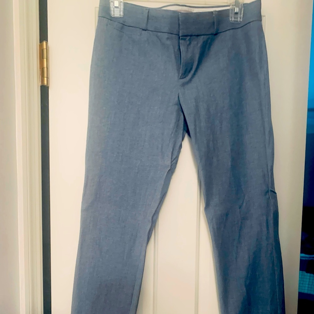 Banana Republic Sloan Chambray pant sz 2
